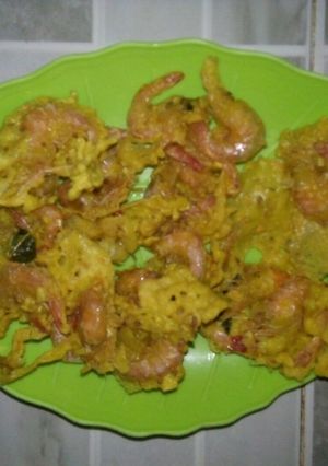 Foto resep Gimbyal Urang (peyek udang basah)