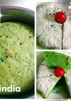 Foto resep Bolu kukus pandan agar swallow