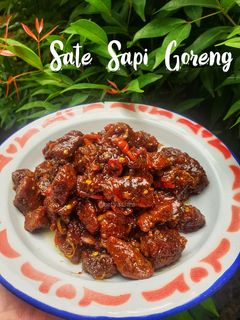 Foto resep Sate Sapi Goreng