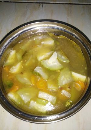 Foto resep Sup waluh jahe