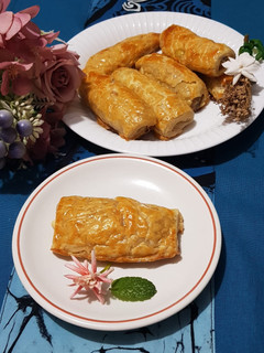 Foto resep Banana Cheese Strudel