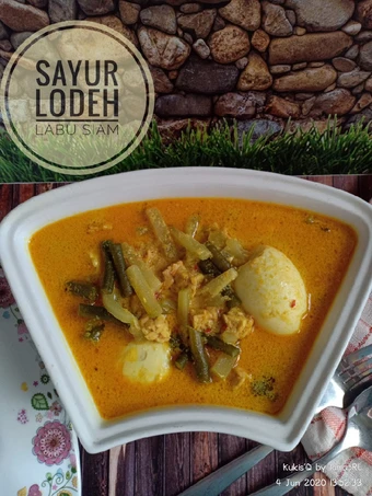 Easy Steps to Make Recipes 52* Sayur Lodeh Labu Siam the Perfect Perfect.