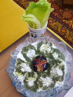 عکسی از دستور سالاد کاهو