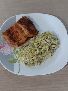 عکسی از دستور باقالی پلو با ماهی