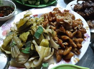 Hình của món Thú linh heo khìa nước dừa.