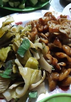 Hình của món Thú linh heo khìa nước dừa.