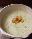 Crema de cacahuate con cilantro tipo lore