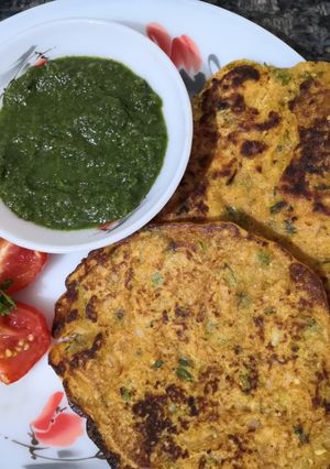 A picture of Corn and Multigrain chilla.