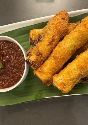 A picture of Sri Lankan Lamb rolls - Fried amazing and WOW :P.