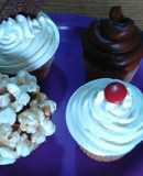 Muffins de pochoclo, de Bon o Bon, Rocklets y Chocotorta