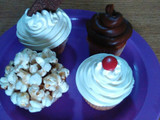 Muffins de pochoclo, de Bon o Bon, Rocklets y Chocotorta