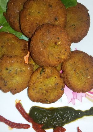 A picture of Chicken Mince Cutlets.