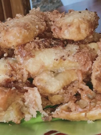 Langkah Gampang Menyiapkan Resep Pisang goreng krispi Pontianak yang  Bikin Ketagihan Anti Ribet, Uenak Banget