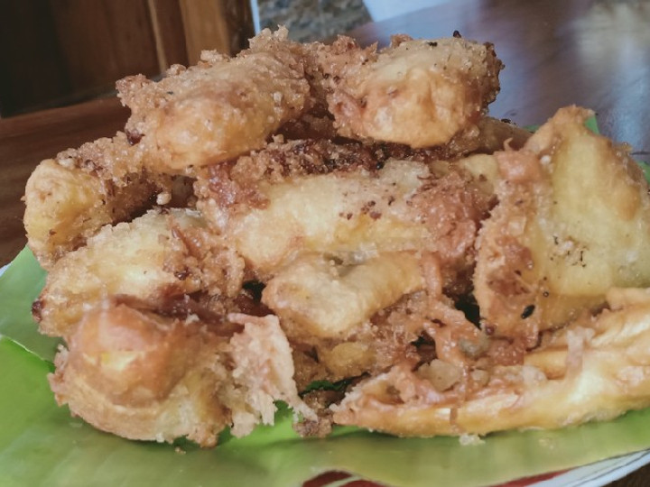 Resep Pisang goreng krispi Pontianak Wajib Dicoba