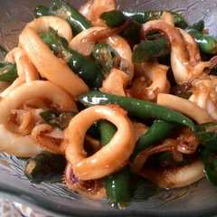 รูปของ Cumi oseng lombok ijo