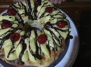 Una foto de crema pastelera con stevia