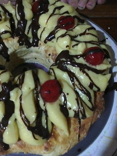 Una foto de Rosca de Pascua sin gluten y sin azúcar (con Stevia)