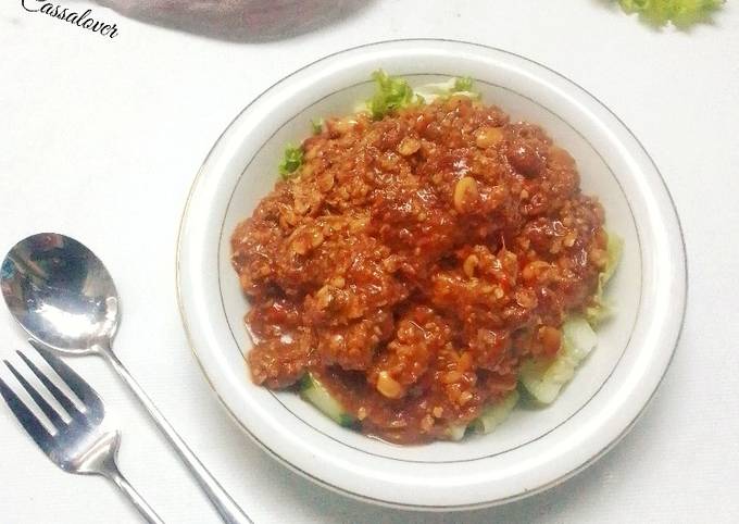 Cara bikin Rujak Ayam Cara bikin Rujak Ayam