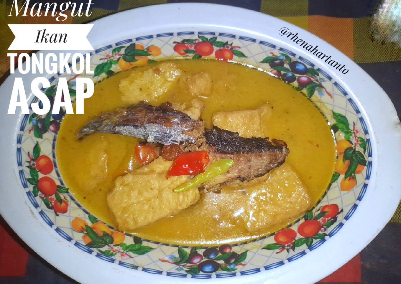 Mangut Ikan Tongkol Asap Tanpa Santan (Fiber creme)