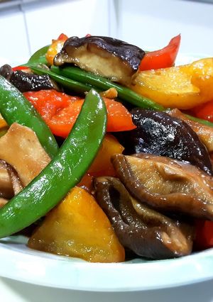 蠔油時蔬 的食譜成品照片