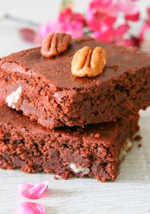 Une photo de Brownie fondant aux noix de pécan