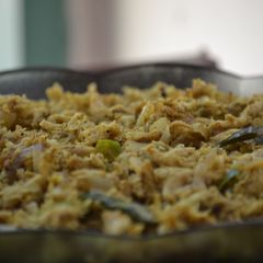 A picture of Chicken Thoran.