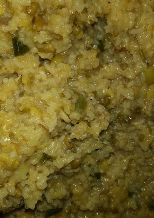 A picture of Spicy fried khichdi.