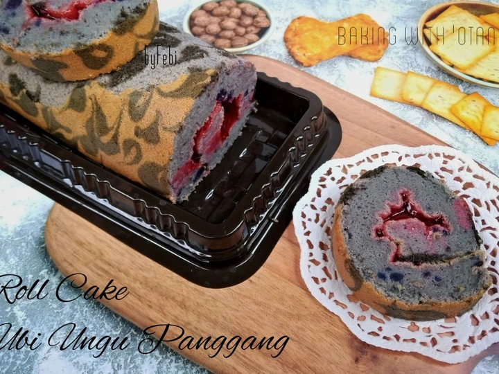 Cara Gampang Menyiapkan Resep Roll Cake Ubi Ungu Panggang yang Bisa Manjain Lidah Anti Ribet, Mantap Sekali