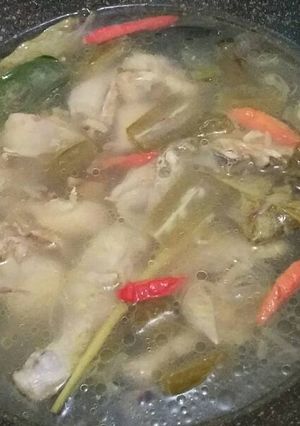 Foto resep Ayam Garang Asem Ala Bundis Tanpa Santan dan Tanpa Bungkus Daun