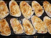 Una foto de machas al horno