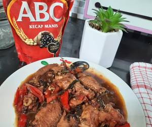 Cara Cepat Ayam kecap pedas manis Enak Bergizi