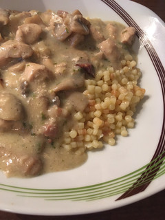 Gombás csirkemell recept fotója