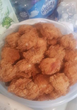 A picture of Fried chicken.