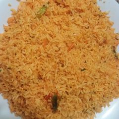 A picture of Spicy tomato rice.
