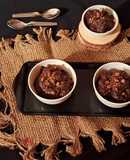 Gluten-free finger millet chocolate mousse (whole ragi)