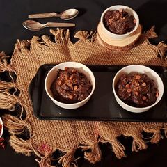 A picture of Gluten-free finger millet chocolate mousse (whole ragi).