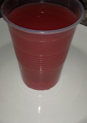 A picture of Water melon juice.