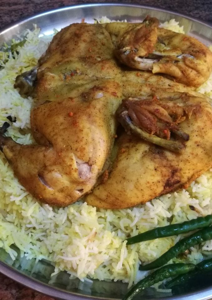 صورة لوصفة مندي دجاج