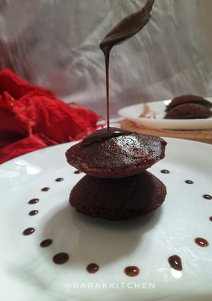 A picture of Orange flavoured Chocolate Idli.