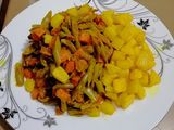خوراک لوبیا سبز