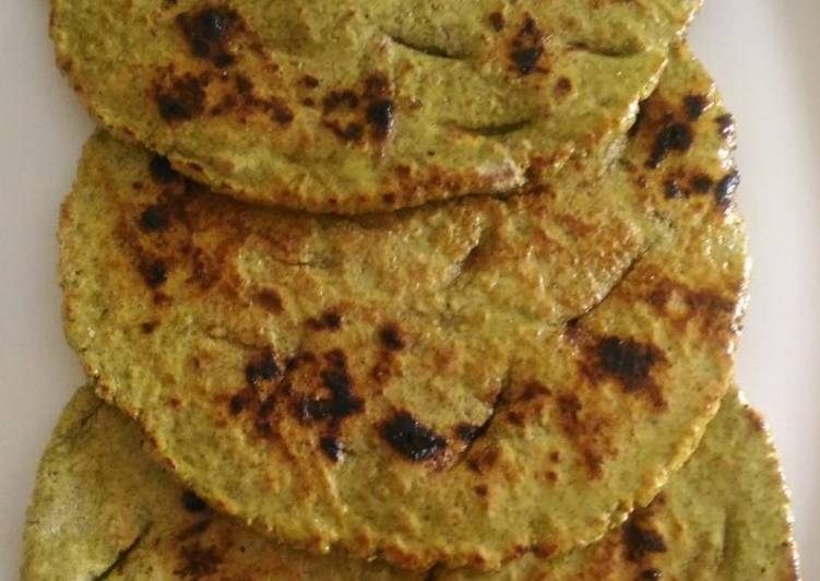 Hariyali Green Moong Flour Rotla