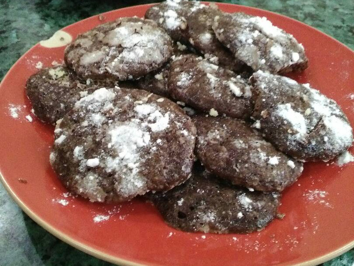 Langkah Mudah untuk Membuat Chocolate Crinkle Cookies, Lezat