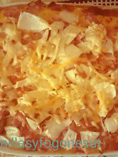 Una foto de Pizza de setas