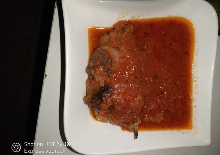 Easiest Way to Make Quick Cat fish in sauce