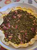 Torta salata con ricotta, piselli e pancetta #GrembiuleCookpad2026 #calendarioaprile