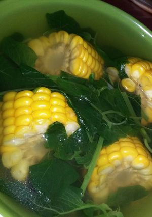 Foto resep Sayur bening bayam simple dan praktis