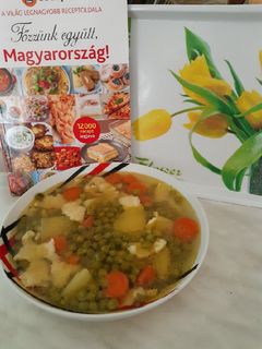 Borsóleves recept fotója