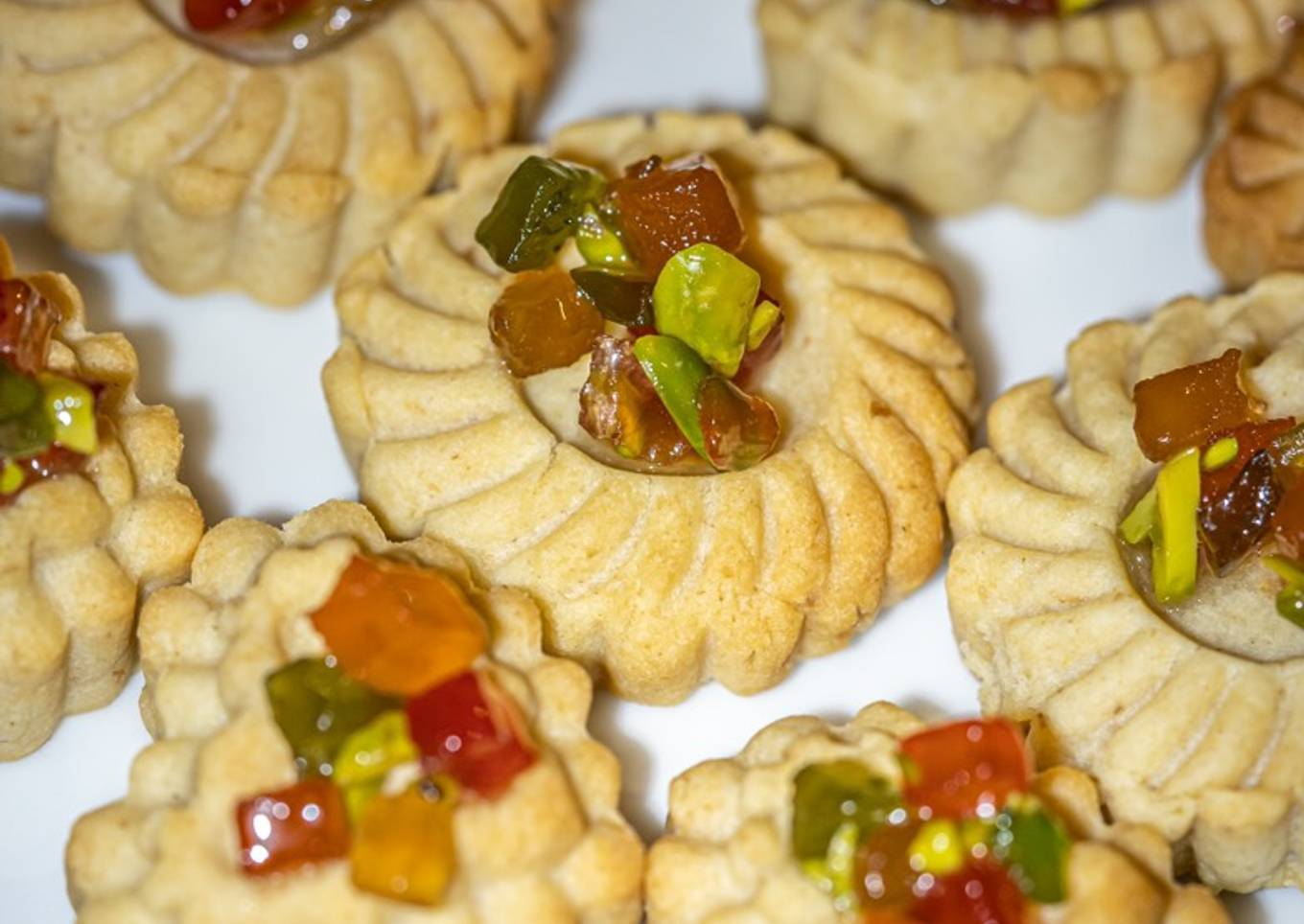 Cream cheese and butter biscuits