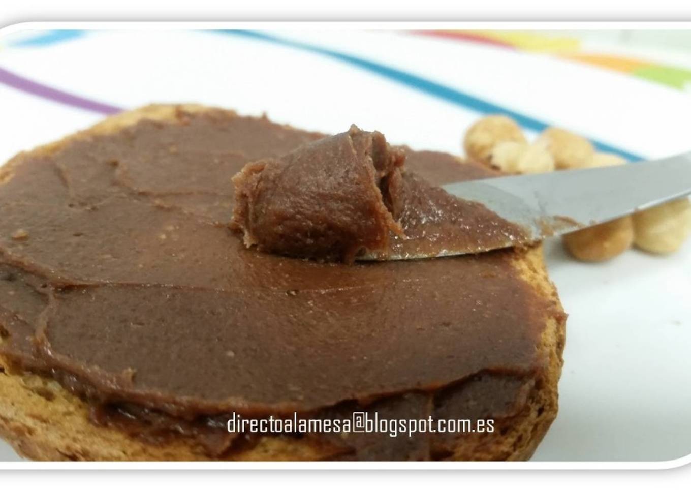 Crema de cacao casera (nuestra Nocilla o Nutella)