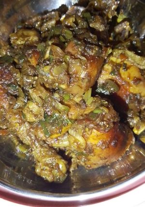 A picture of Ummie's ~ 🦋 pepper chicken.